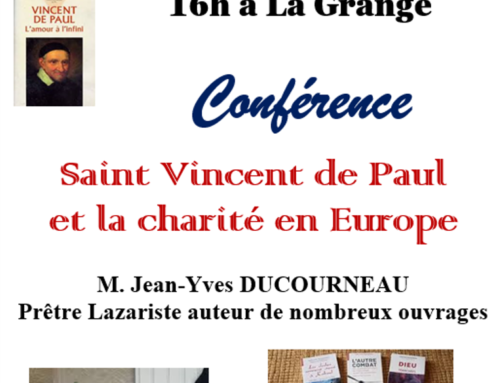 Conférence Saint Vincent de Paul  et la charité en Europe